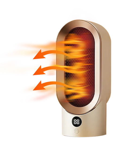 Norvo | Airwave Bærbar Elektrisk Viftevarmer