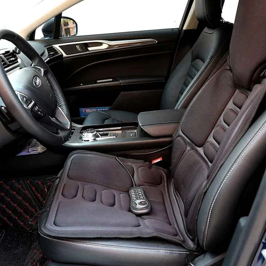 Norvo | 8 Modus Massasje Stolpute Med Varmet Rygg Hodepute For Bil & Hjem