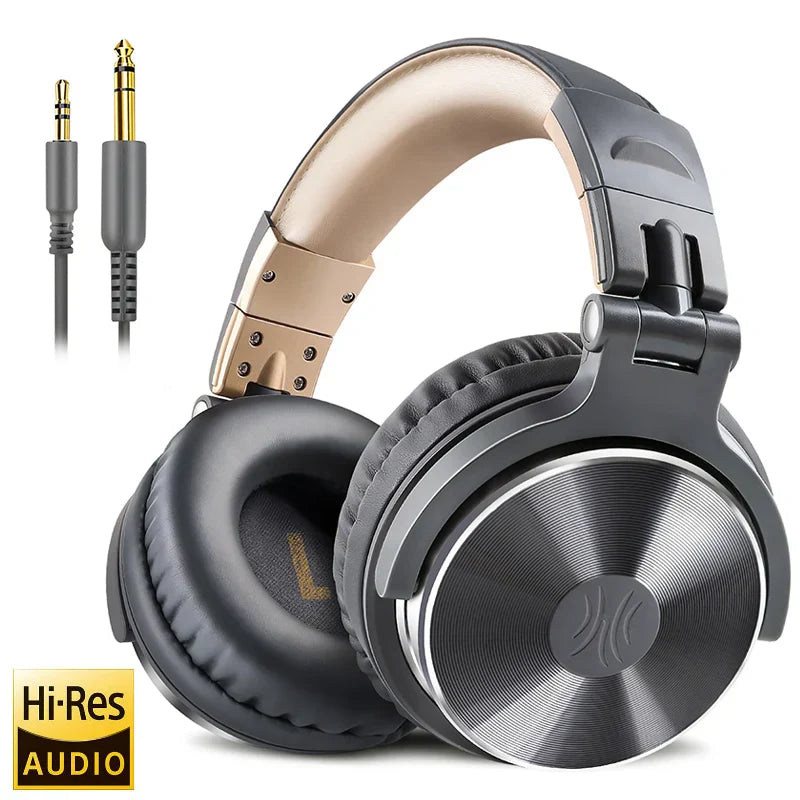 Oneodio Pro 10 Øretelefoner - ANC TWS Støydempende HiFi Stereo Dynamisk DJ Studio Overvåkingshodesett