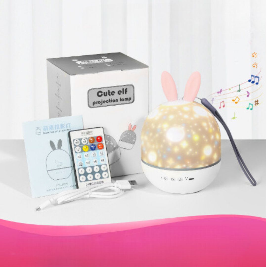 Norvo | Magisk Barneromlampe med Stjerneeffekt