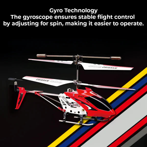 Norvo | Crimson Unbreakable Mini RC Helikopter med Gyro
