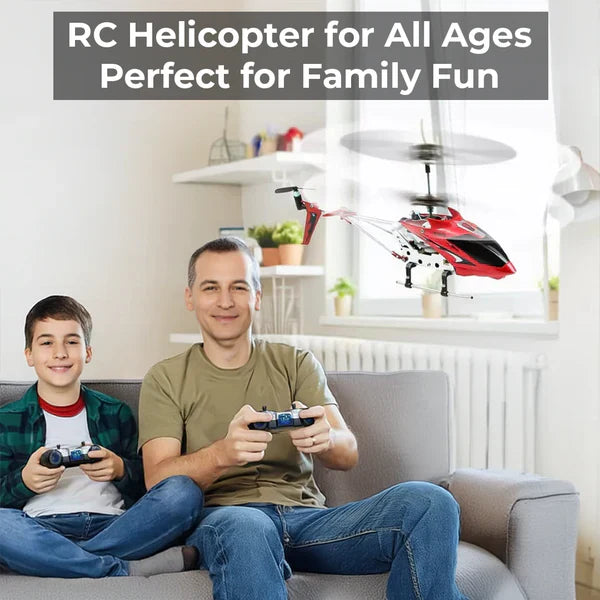 Norvo | Crimson Unbreakable Mini RC Helikopter med Gyro