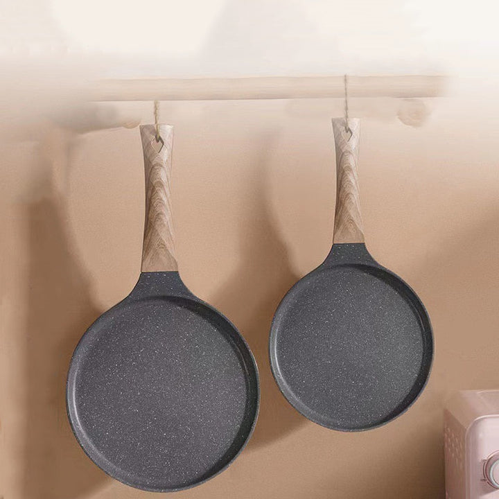 Pan Crepe Pannekepanne Nonstick Stekepanne med Trehåndtak Kjele | Norvo