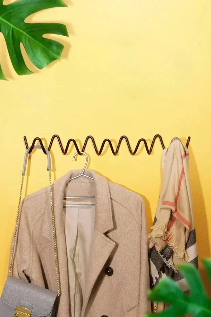 Norvo | LineaForm Elegant Metall Veggkrok – Minimalistisk Matt Svart eller Hvit