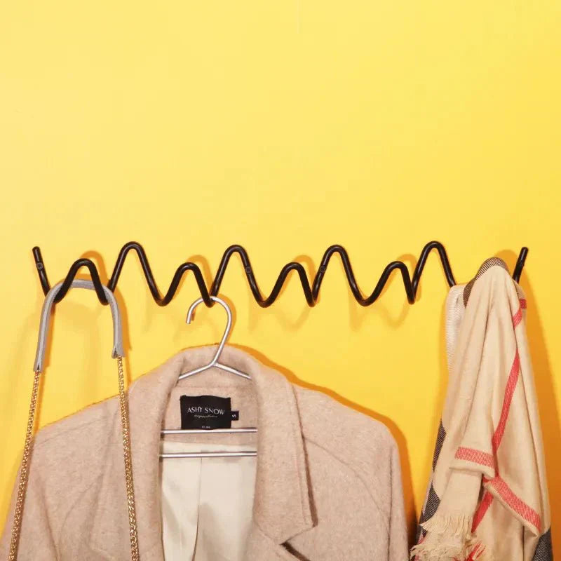 Norvo | LineaForm Elegant Metall Veggkrok – Minimalistisk Matt Svart eller Hvit