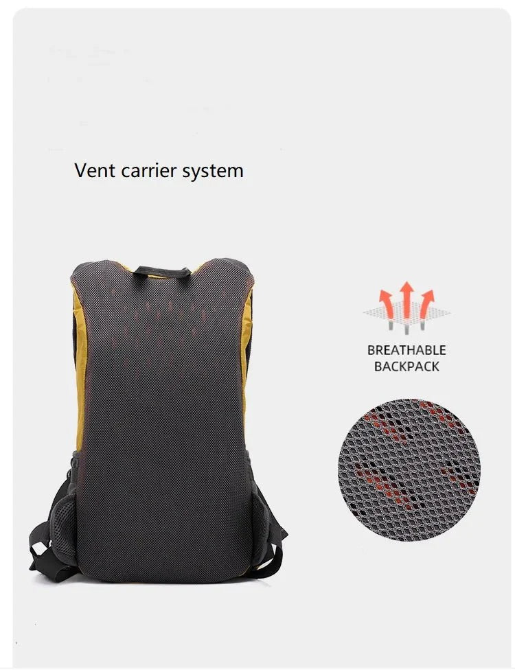 Norvo | PEAKFLOW 20L – Lett Vanntett Tur- og Sykk ryggsekk for Utendørs Eventyr