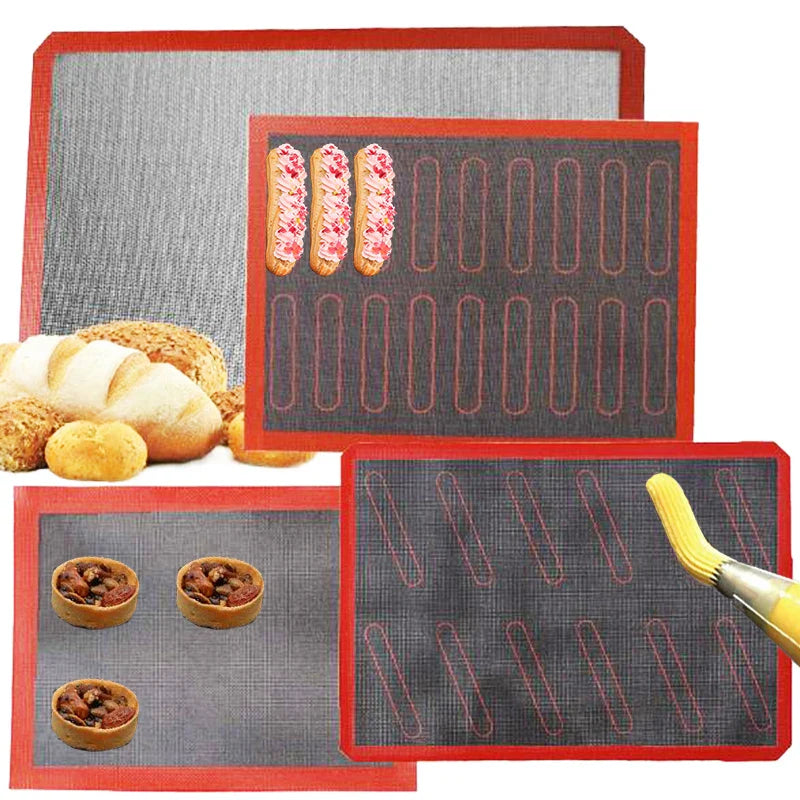 Perforert Silikon BakeMat Non-Stick Ovnsark Liner Bakeverktøy | Norvo