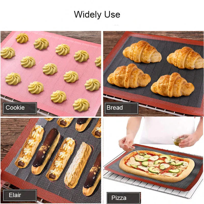 Perforert Silikon BakeMat Non-Stick Ovnsark Liner Bakeverktøy | Norvo