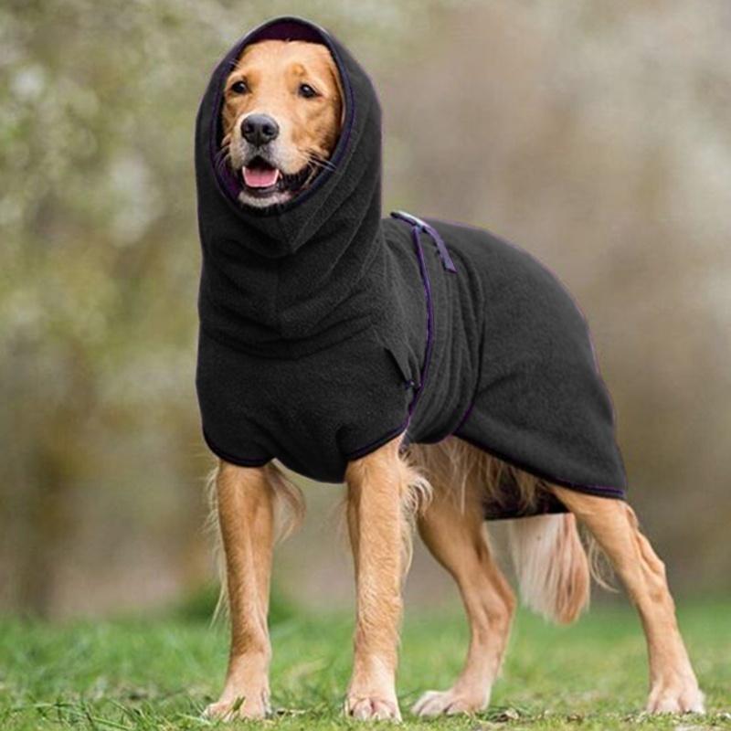 Norvo | CozyPaws - Fleece-Hundjakke med Hette for Varme og Komfort