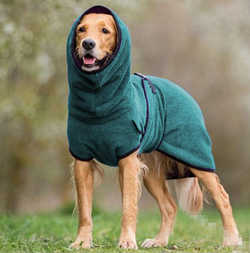 Norvo | CozyPaws - Fleece-Hundjakke med Hette for Varme og Komfort