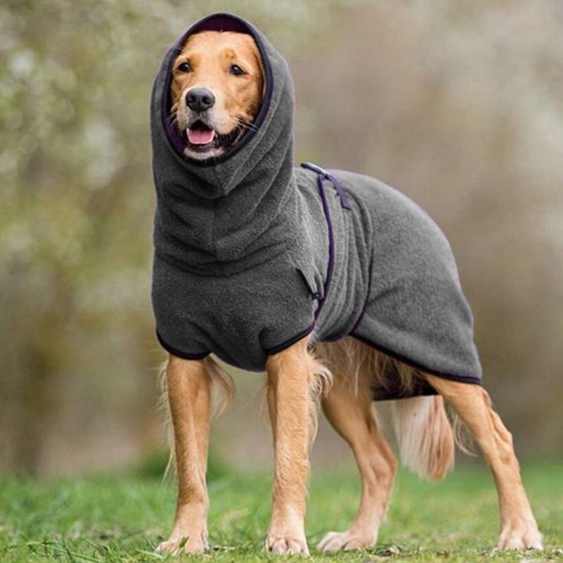 Norvo | CozyPaws - Fleece-Hundjakke med Hette for Varme og Komfort