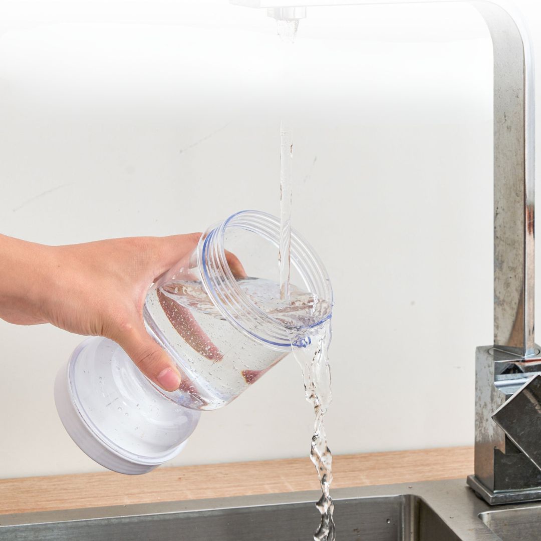 Norvo | Praktisk krukke med vannsil