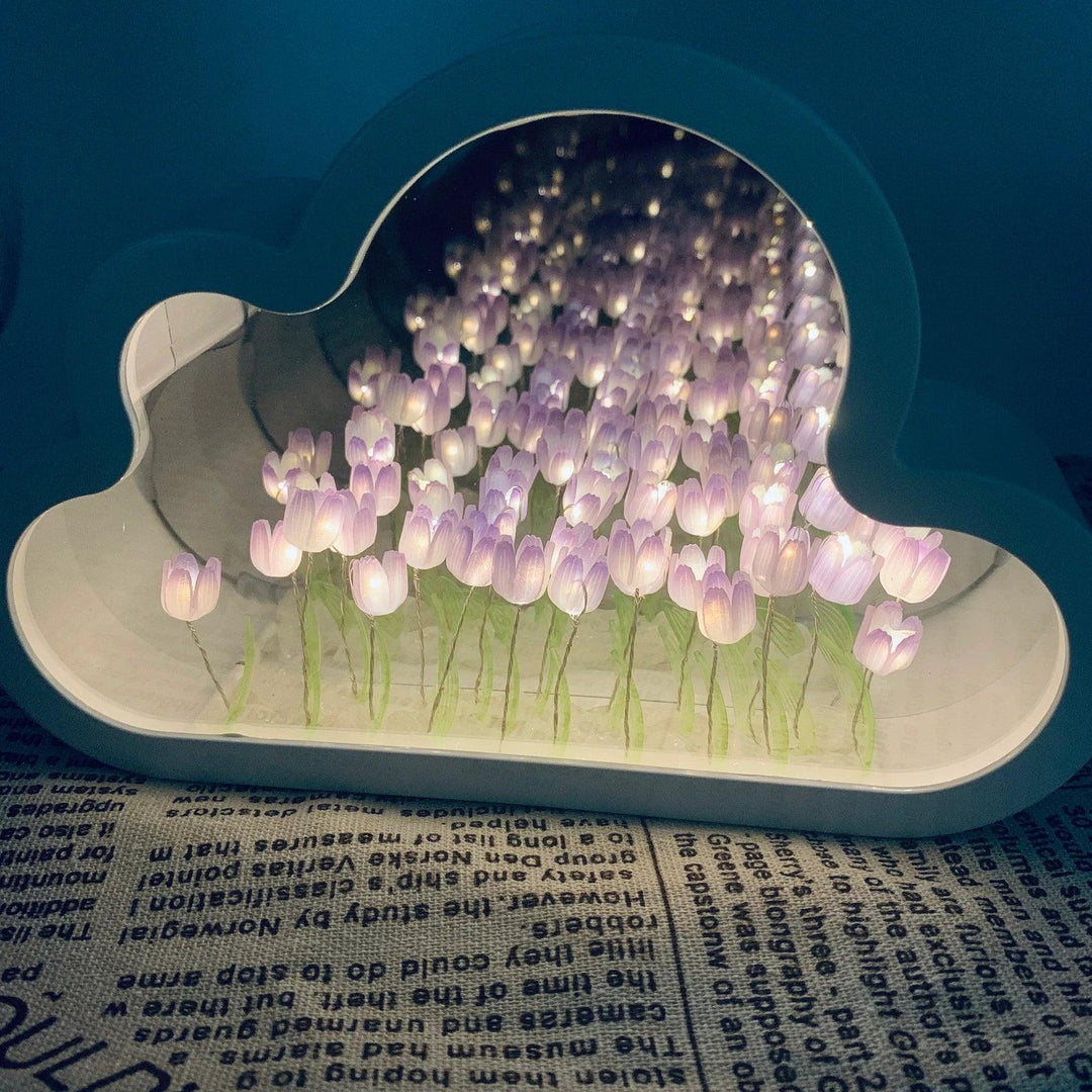 Norvo | Tulip Cloud LED Speil – Magisk Lys & Dekorativ Design