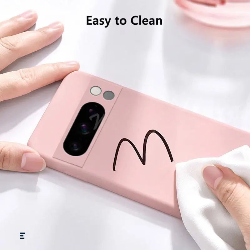 Luksus silikonsjokkbeskyttelsesdeksel for Google Pixel 8 Pro 8A 7A 7 6A 6 Pro beskyttende TPU-deksler