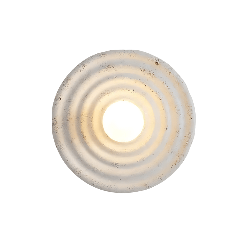 Norvo | Wabi-Sabi Japandi Vegglampe med mykt atmosfærisk lys