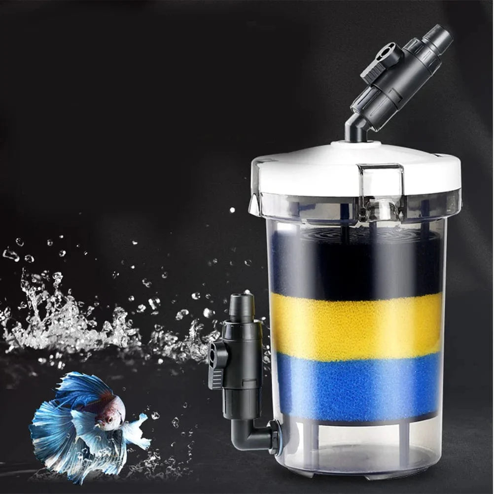 Front Grass Cylinder Filter Fish Tank Aquarium Equipment Water Pump Submersible | Norvo