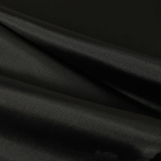 Norvo | Vanntett svart polyester dusjforheng med ulike størrelsesalternativer