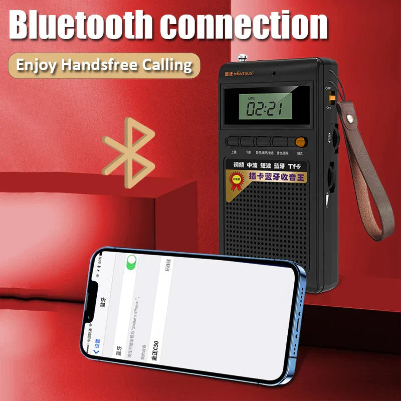 Norvo | Bærbar Bluetooth-radio og MP3-spiller - SoundPocket Mini