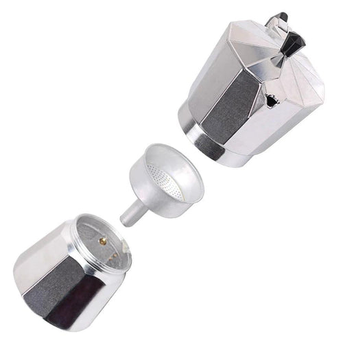 Bærbar hjemme Moka gryte aluminium med pulver perkolator | Norvo