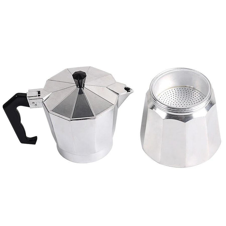 Bærbar hjemme Moka gryte aluminium med pulver perkolator | Norvo