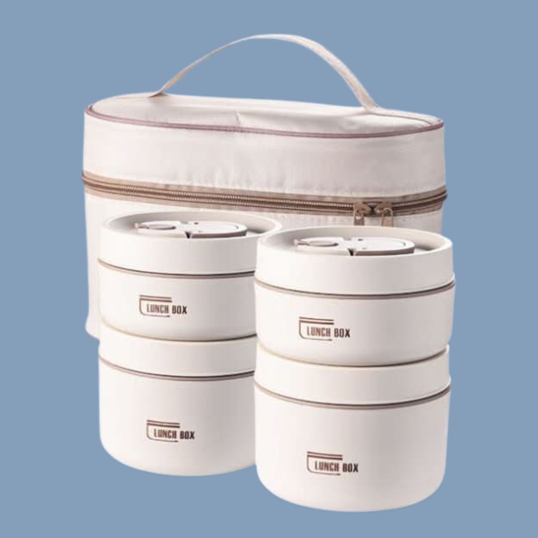 Frendorf | Bærbar Isolert Måltidsbeholder Sett - LunchMate