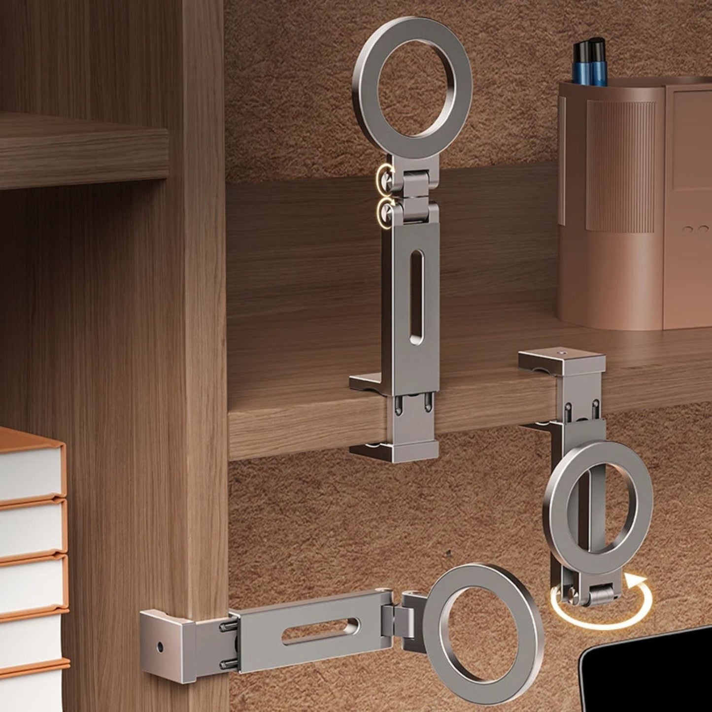 Norvo | Telefonholder med magnetisk aluminiumsbase