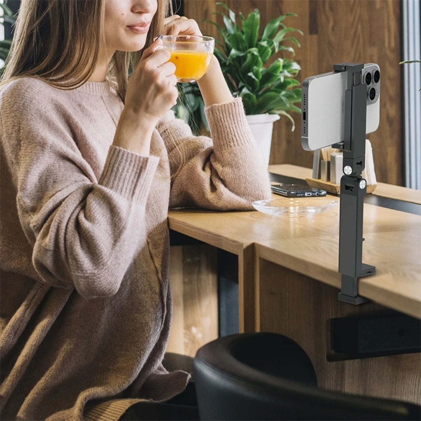 Norvo | Telefonholder med magnetisk aluminiumsbase