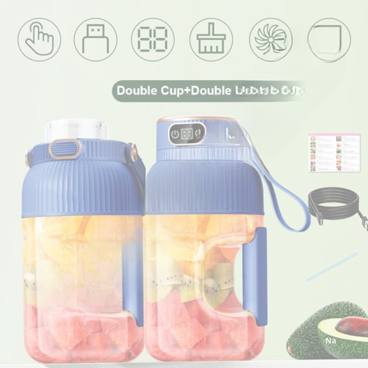 Norvo | Bærbar Multifunksjonell Blender - BlendMate