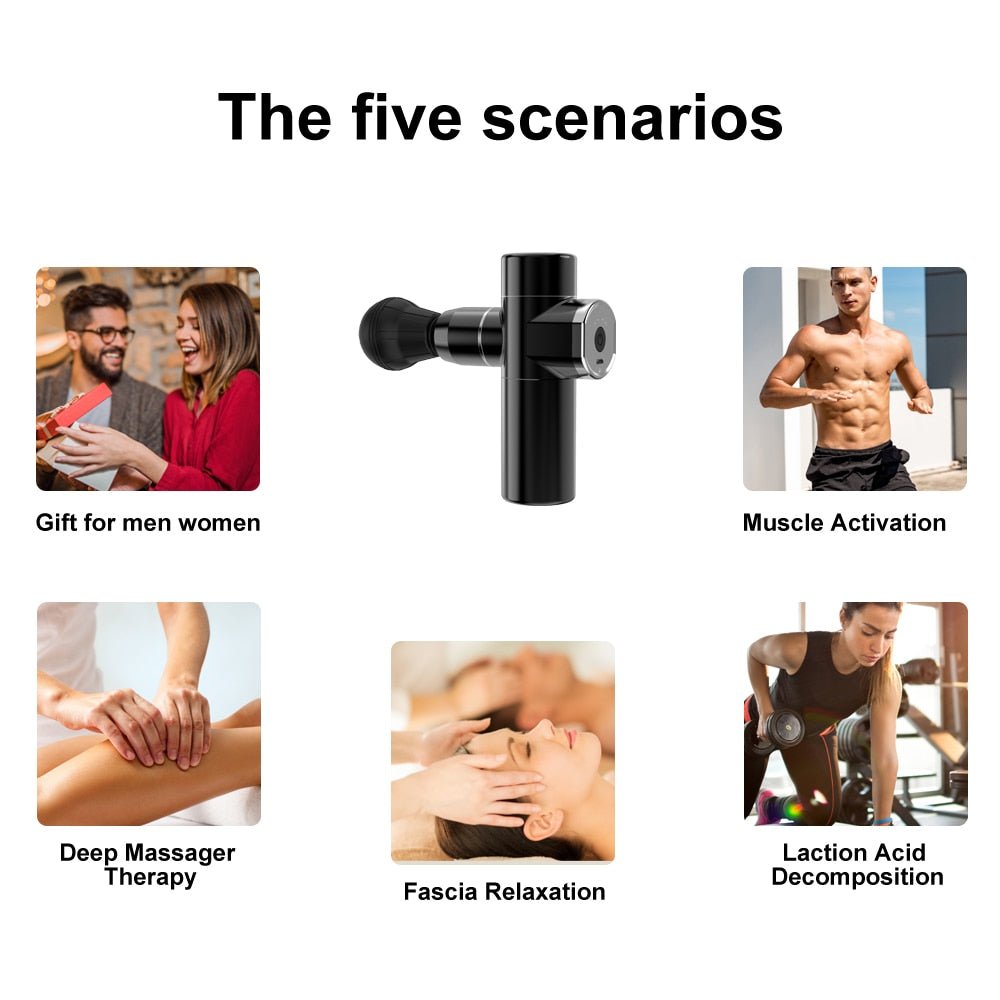 Norvo | Bærbar Muskelavslapnings Elektrisk Massasjerer