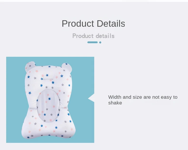 Norvo | Bærbar Rutsjefri Baby Badekar Matte - SplashEase