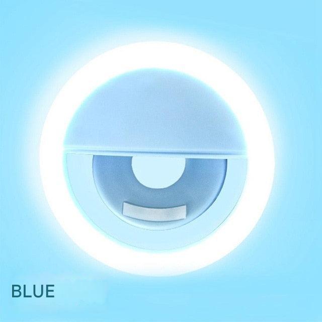 Norvo | Bærbar Selfie Ring Lys - GlowSnap