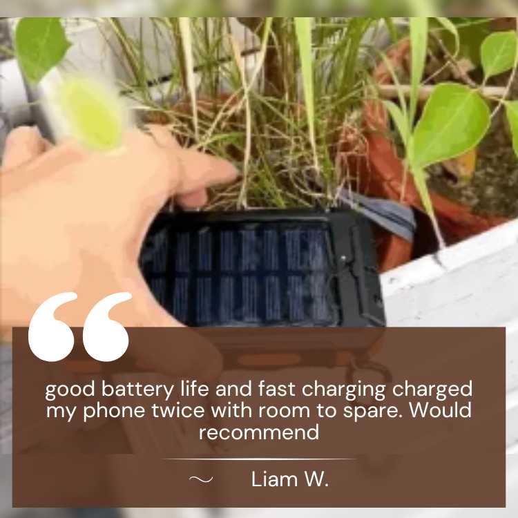 Norvo | Solenergi Power Bank Vanntett Bærbar Lader