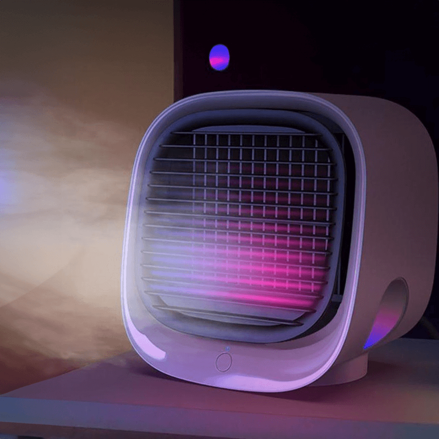 Norvo | Bærbar Luftkondisjoner for Bil USB Bil Luftkondisjoner Personlig Rom Mini Luftkondisjoner