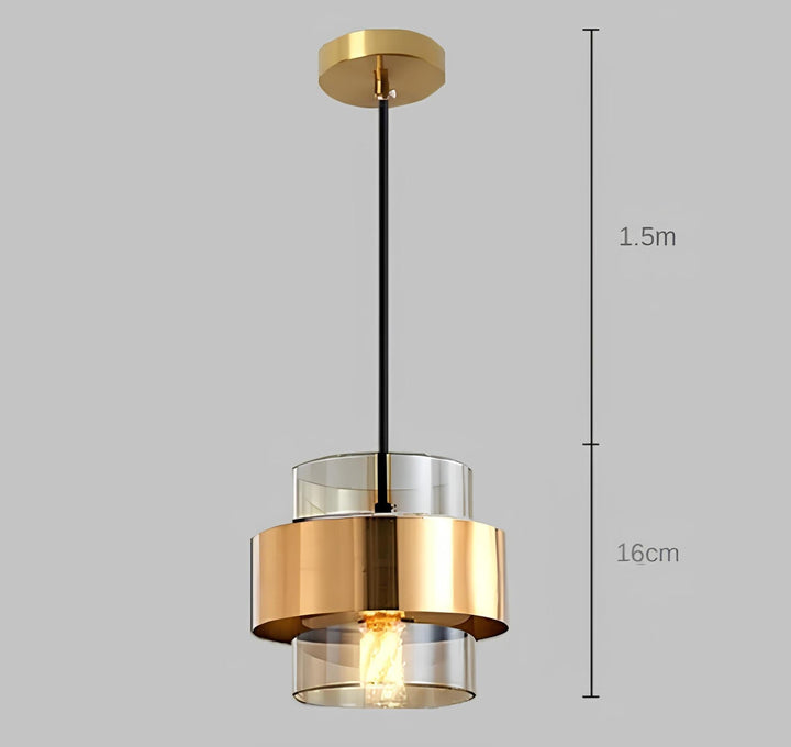 Norvo | Moderne Glass Pendellampe
