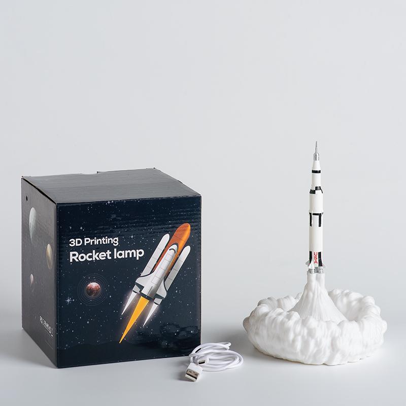 Rokit - 3D Romferge Lampe | Norvo