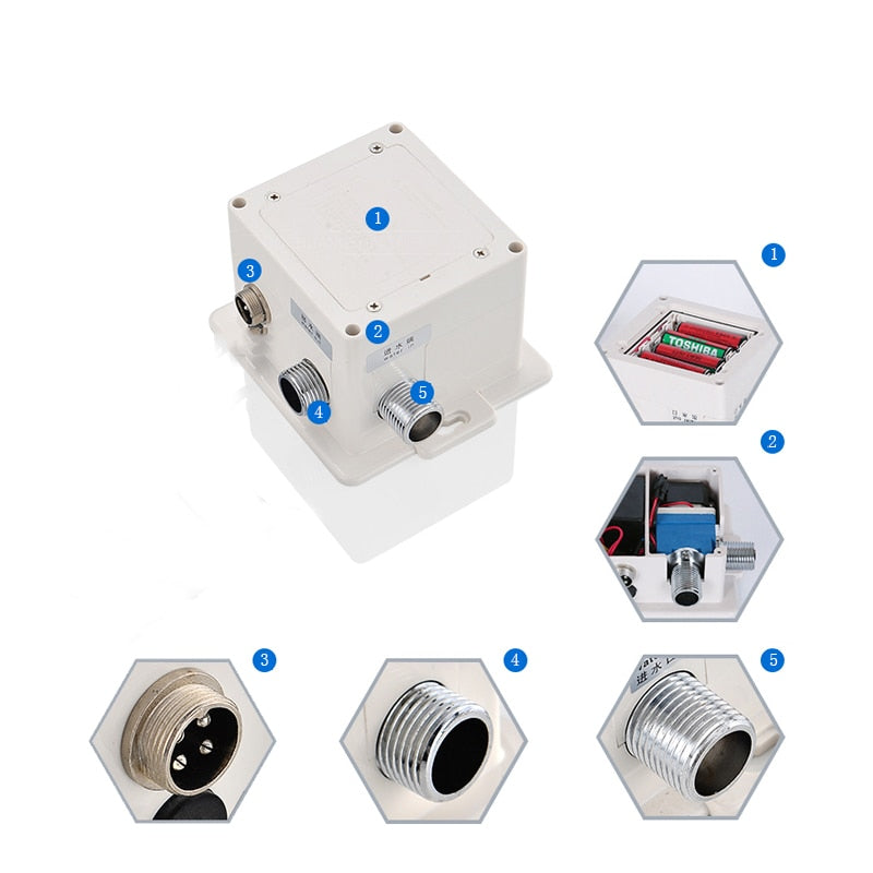 Norvo | AquaSense Automatisk Infrarød Sensorkran – Berøringsfri Vannkontroll for Hygiene & Effektivitet