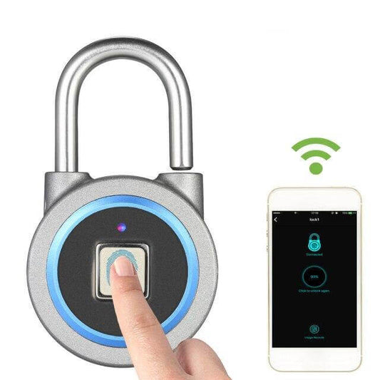 Norvo | Smarter Tyveribeskyttelse Fingeravtrykk Nøkkelfri Hengelås