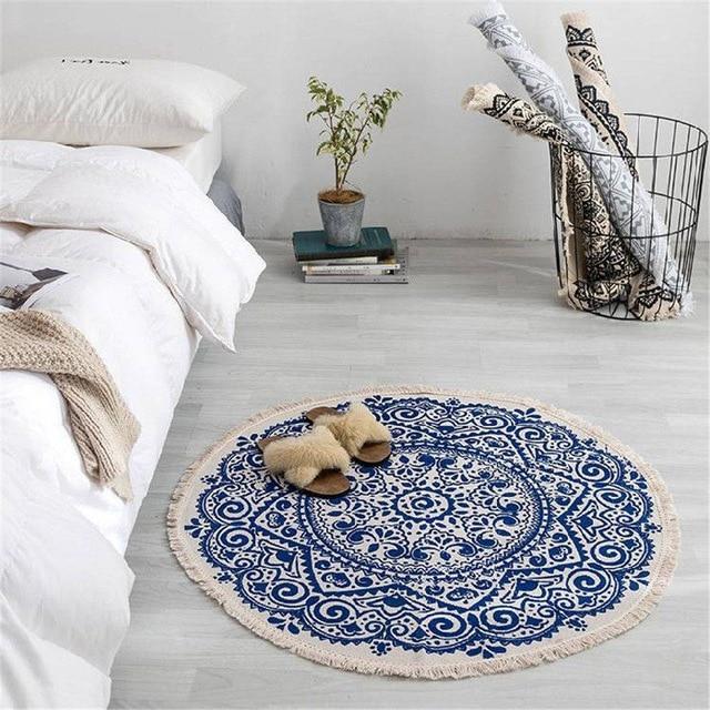 Norvo | Marokkansk Boho teppe med frynser