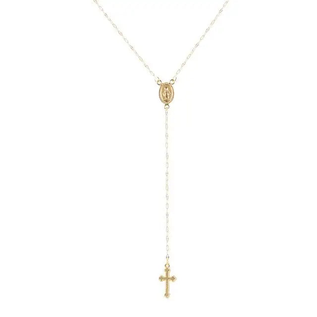 Norvo | Spirituell Rosary Halskjede – Stilfull Tro Smykke for Enhver Anledning