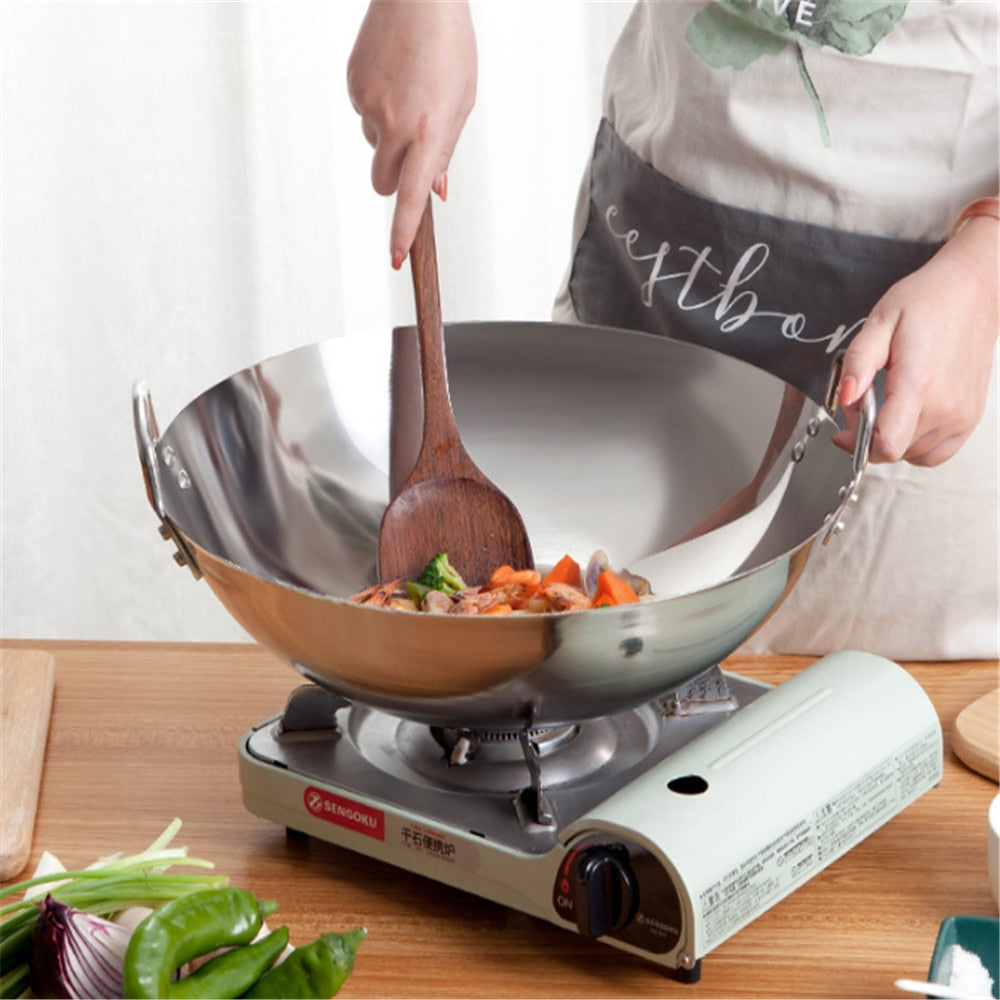 Norvo | Rustfritt Stål Wok Wellington (4 Størrelser)