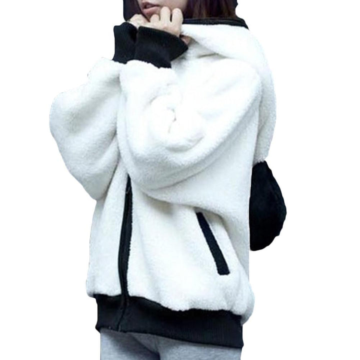 Fluffy Panda Hoodie | Norvo