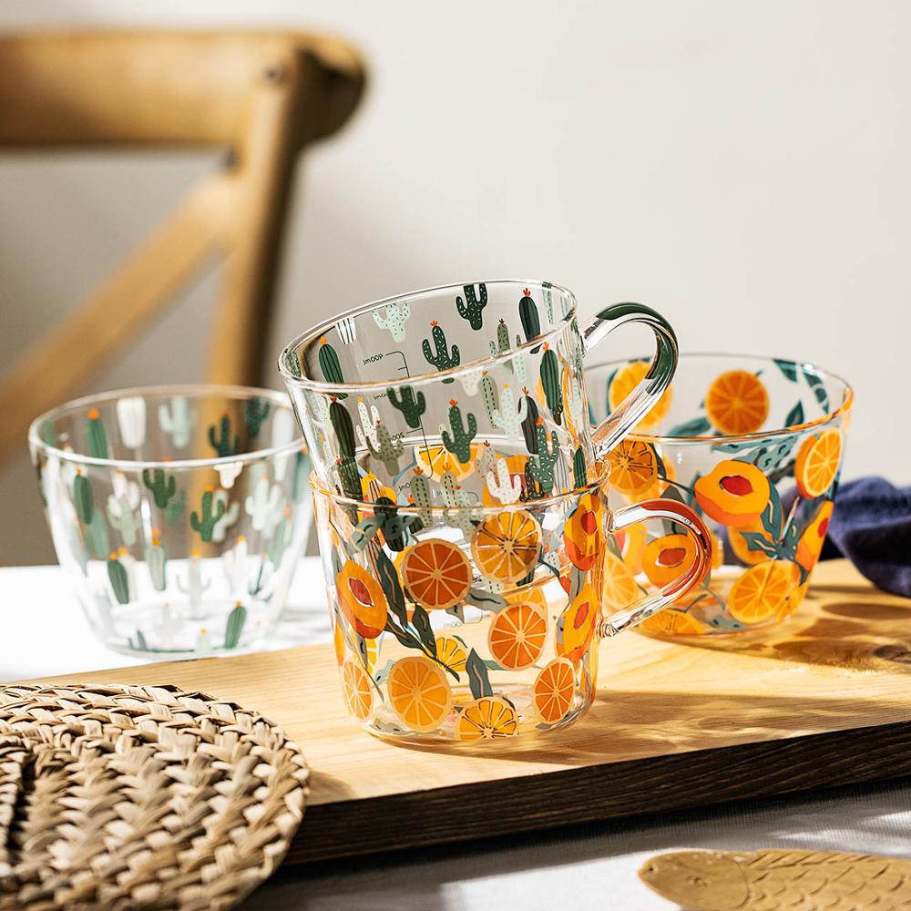 Norvo | HighLand Trykt Glass Målebeger