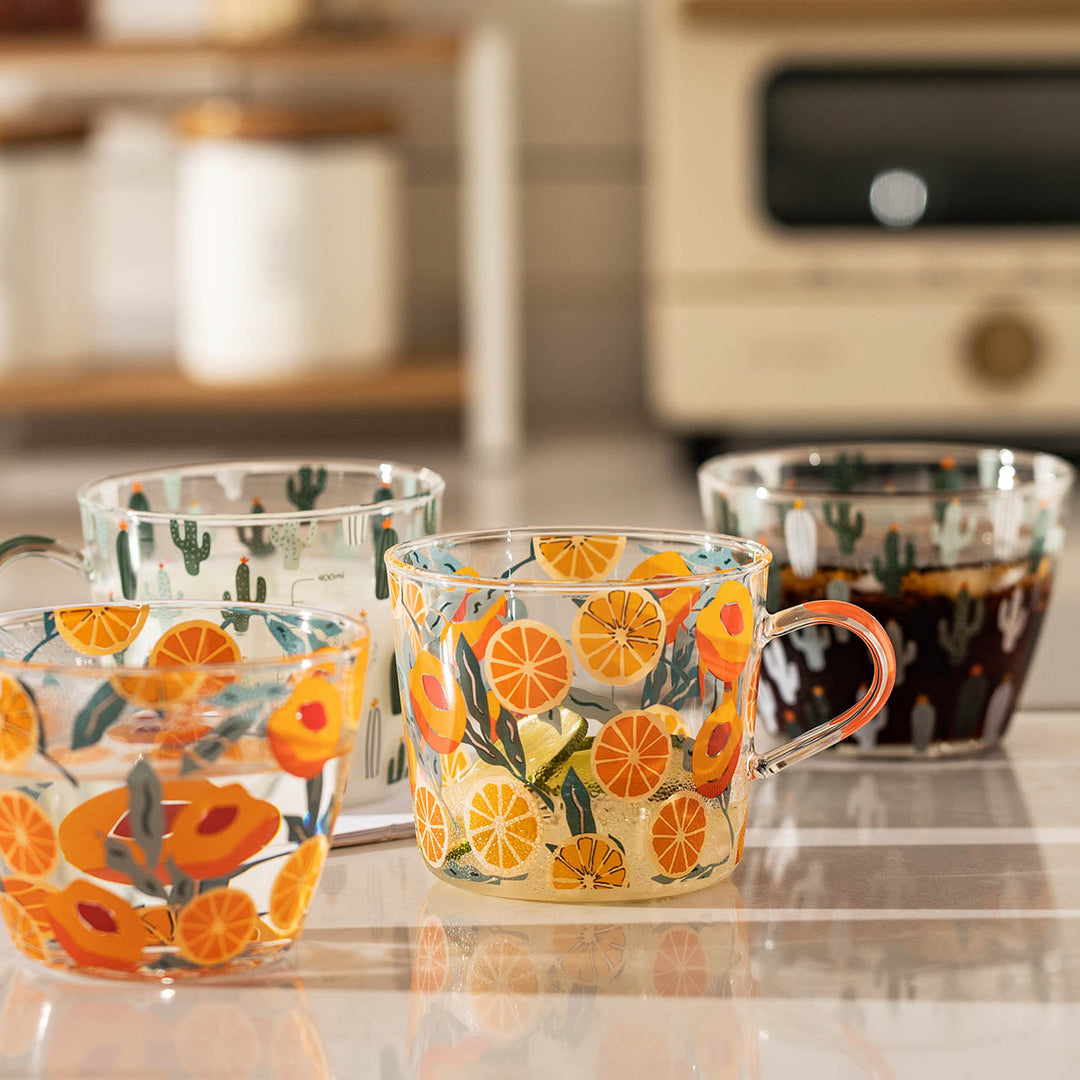 Norvo | HighLand Trykt Glass Målebeger