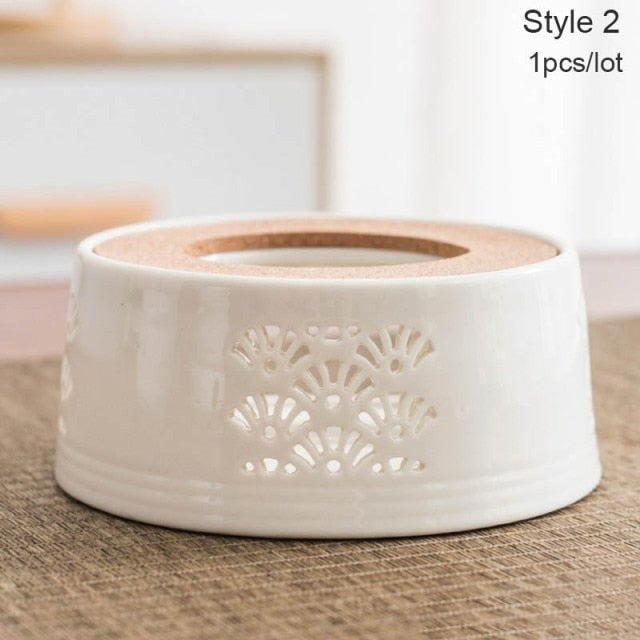 Norvo | Mini bærbar keramisk stearinlyktepottevarmer