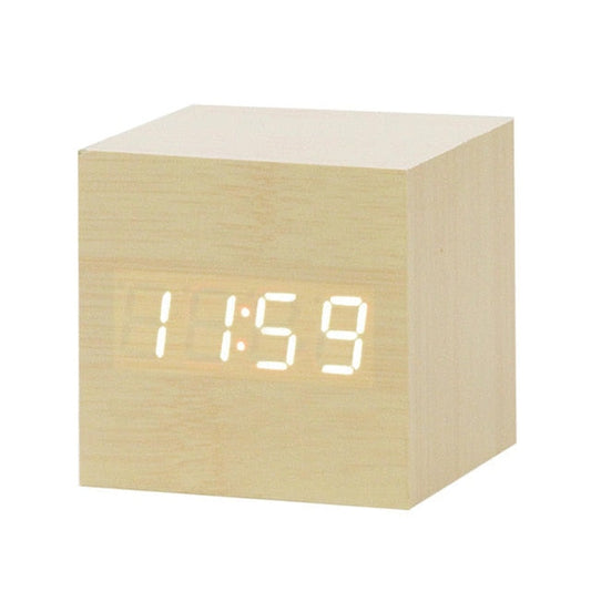 Norvo | VoiceRise - Nordisk Digital LED Vekkerklokke