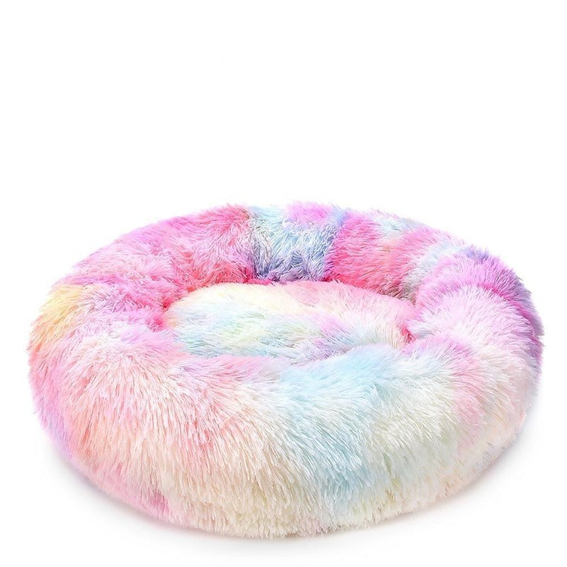 Norvo | Beef Rainbow Ekstra Plysj Beroligende Donut Hundesenger