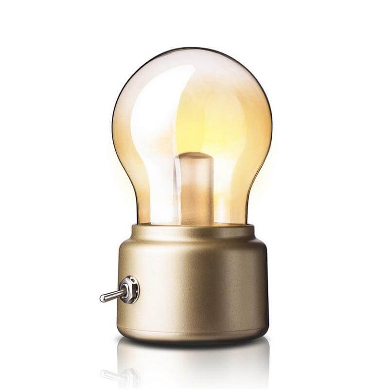 Norvo | Vintage Lyspære Bordlampe