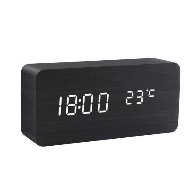 Norvo | LED vekkerklokke i tre kubusform