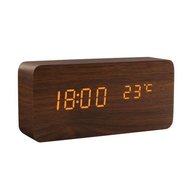 Norvo | LED vekkerklokke i tre kubusform