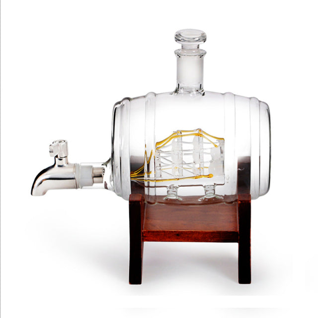 Norvo | Kreativ Fatskip Whiskey Dekanter